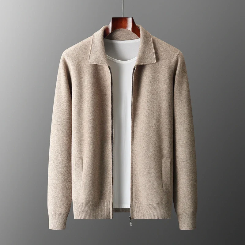 Herren Weste mit Reißverschluss im Minimalistischen Design 0