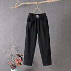 Bequeme Damen Leinenhose
