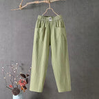 Bequeme Damen Leinenhose