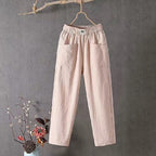 Bequeme Damen Leinenhose