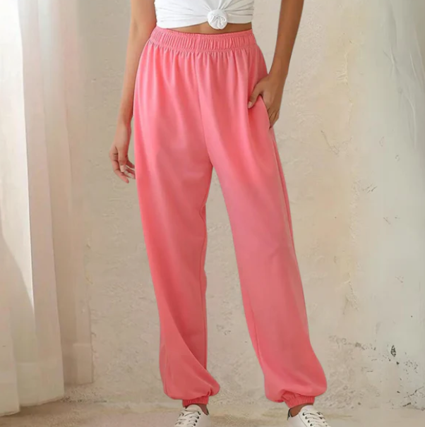 Bequeme Jogginghose aus Baumwollmischung