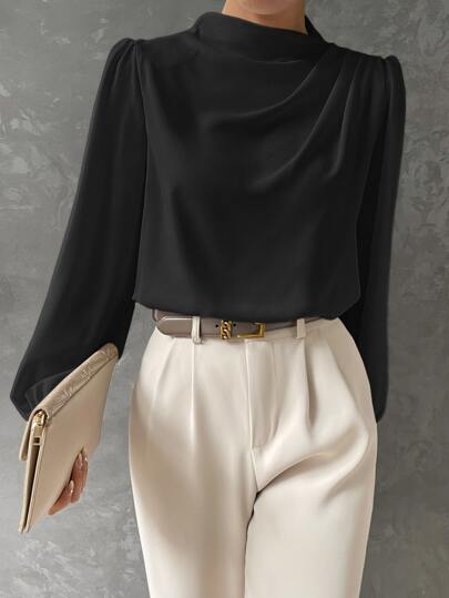 Bishop Sleeve Blouse for Women