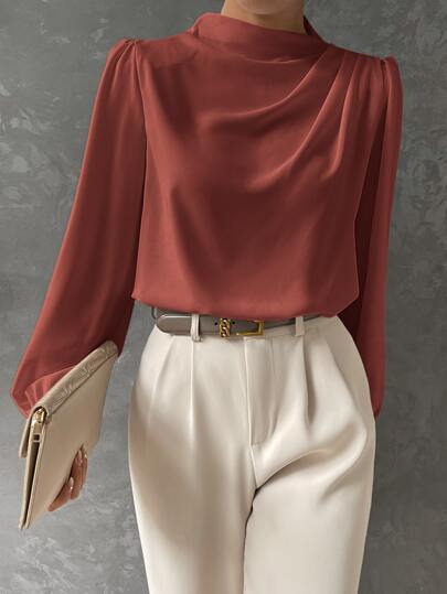 Bishop Sleeve Blouse for Women