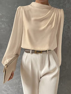 Bishop Sleeve Blouse for Women