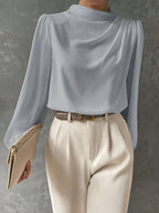 Bishop Sleeve Blouse for Women