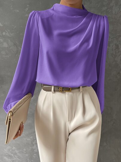 Bishop Sleeve Blouse for Women
