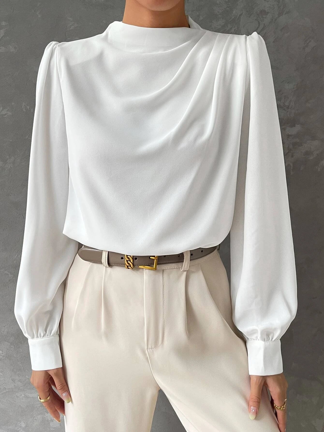 Bishop Sleeve Blouse for Women