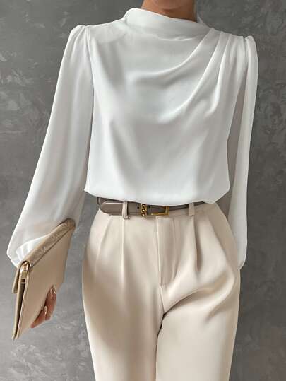 Bishop Sleeve Blouse for Women