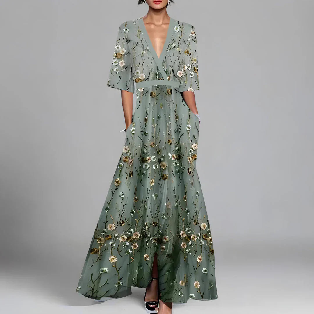 Floral Maxi Dress for Women