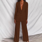 Damen Blazer-Hosen Set für Elegante Anlässe und Büro 11