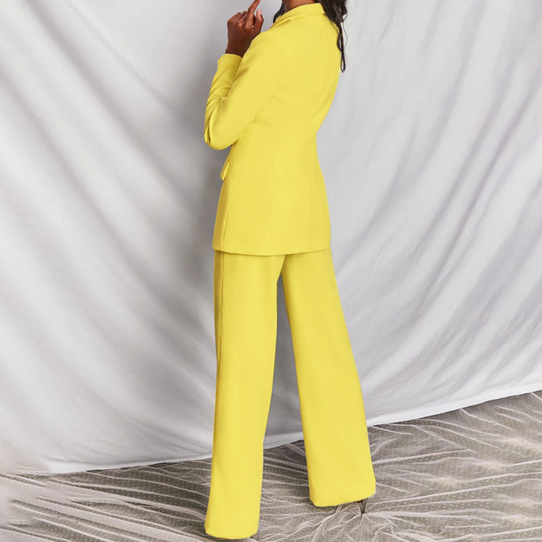 Damen Blazer-Hosen Set für Elegante Anlässe und Büro 3
