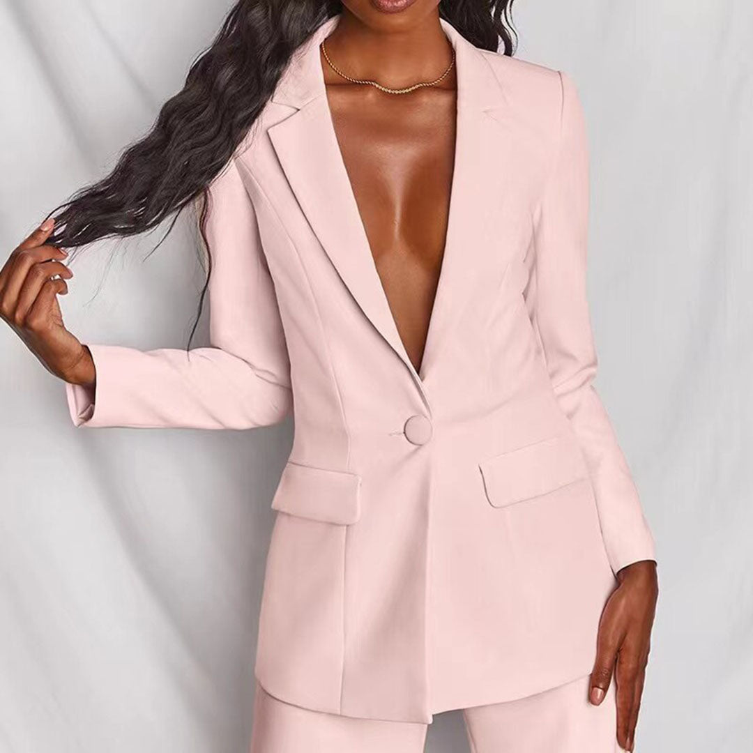 Damen Blazer-Hosen Set für Elegante Anlässe und Büro 5