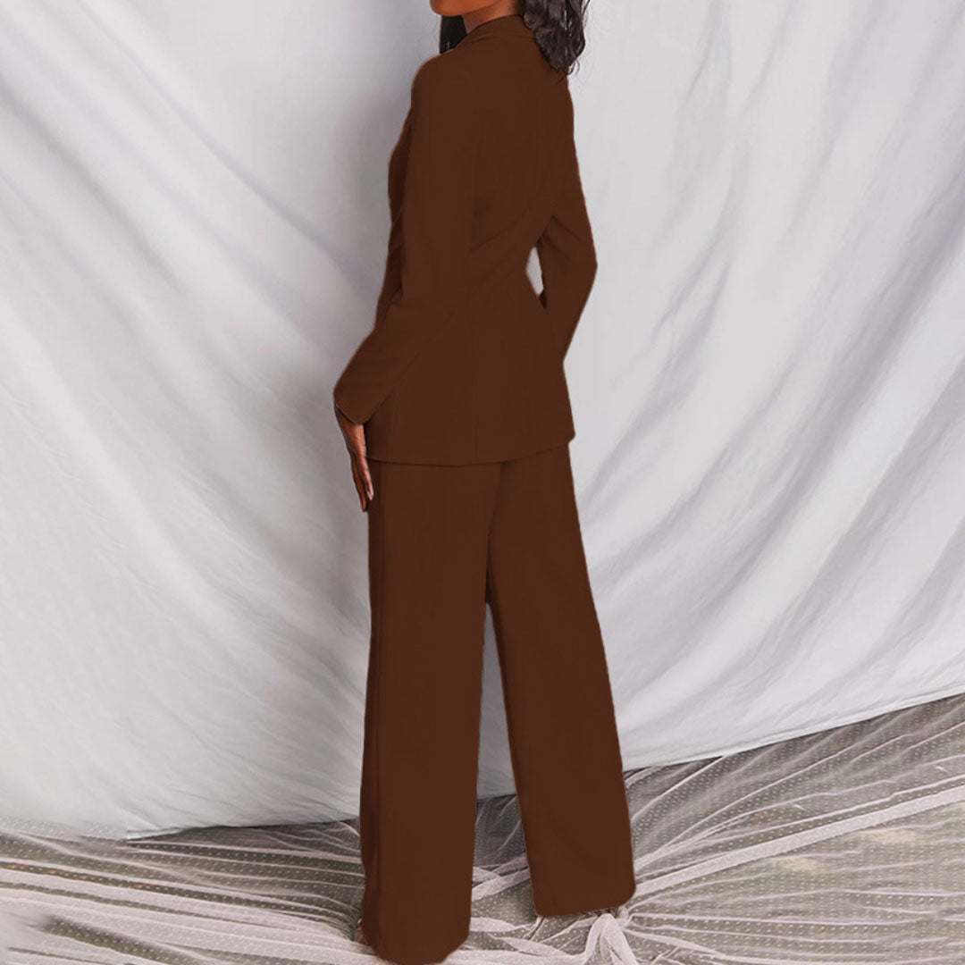Damen Blazer-Hosen Set für Elegante Anlässe und Büro 6