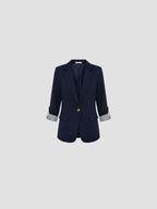 Damen Blazer – Moderne Eleganz mit schmaler Passform 0