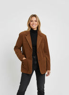 Damen Blazer – Strukturierte Eleganz im Slim-Fit Design 1