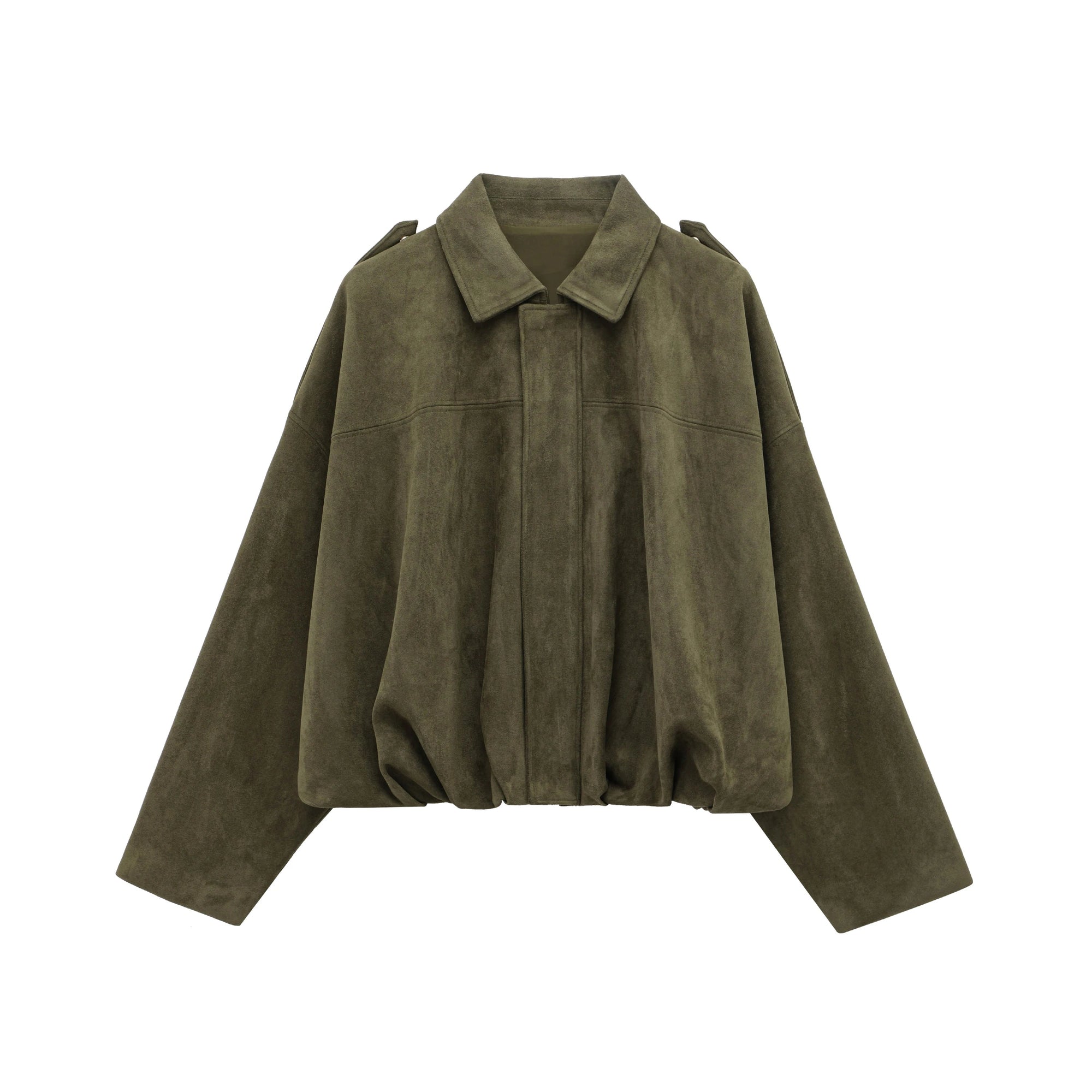 Damen Bomberjacke aus Wildleder 7