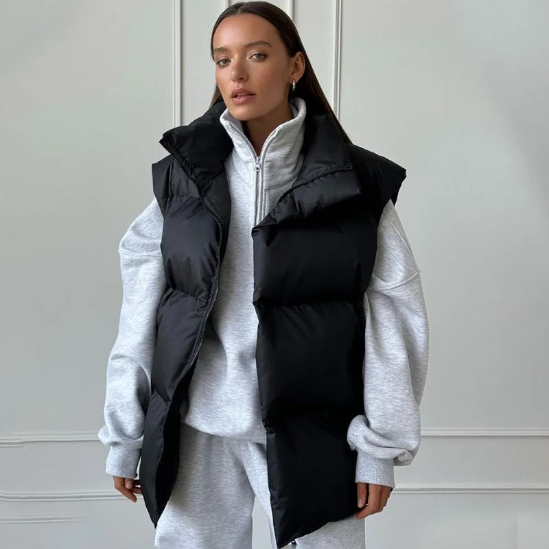 Damen Gepolsterte Weste für Sport und Freizeit 0