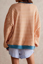 Damen Gestreifter Pullover 5