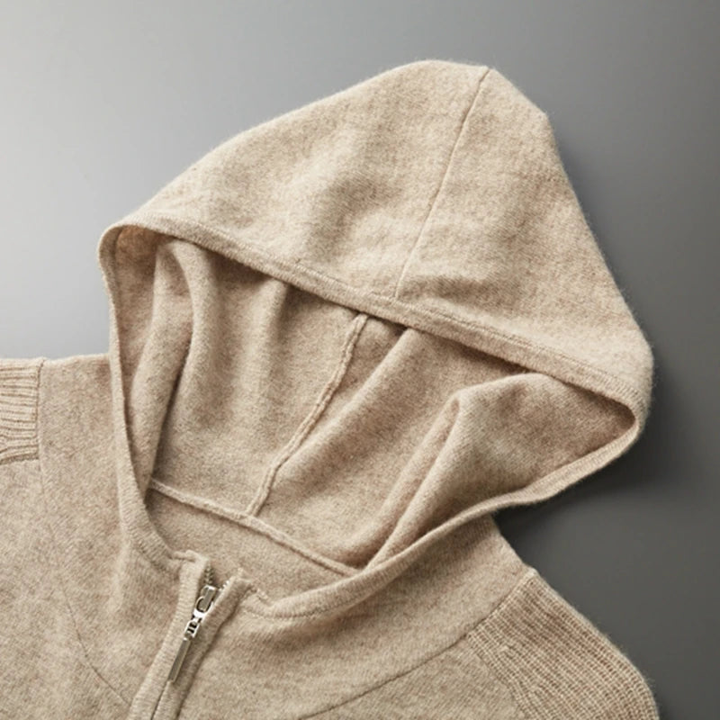 Damen Jogging-Set mit Zip-Up Hoodie und Kordelhose 4