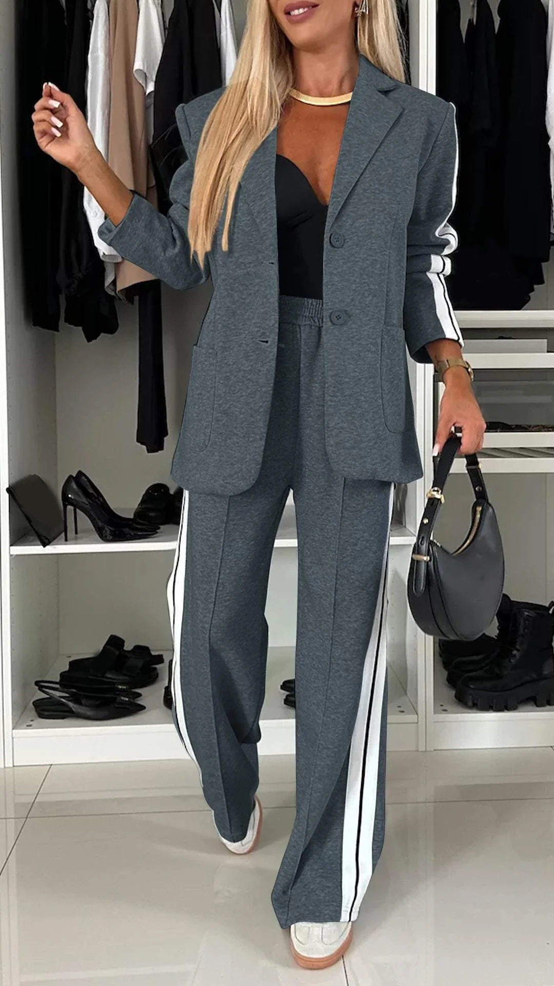 Damen Jogginganzug mit modernem Design 5