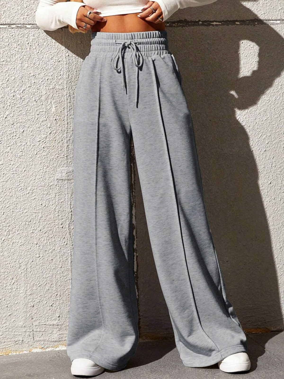 Damen Jogginghose Weit Bein - Bequeme Jogginghosen für Damen 0