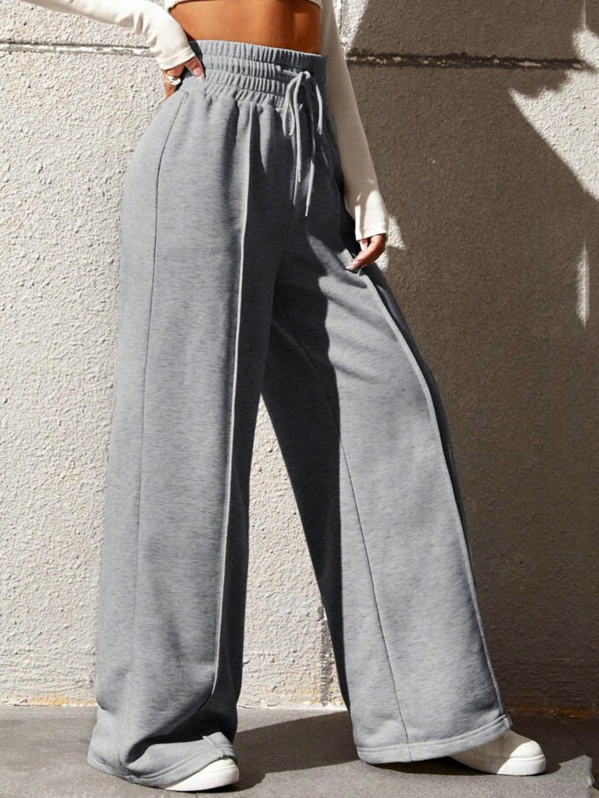 Damen Jogginghose Weit Bein - Bequeme Jogginghosen für Damen 1