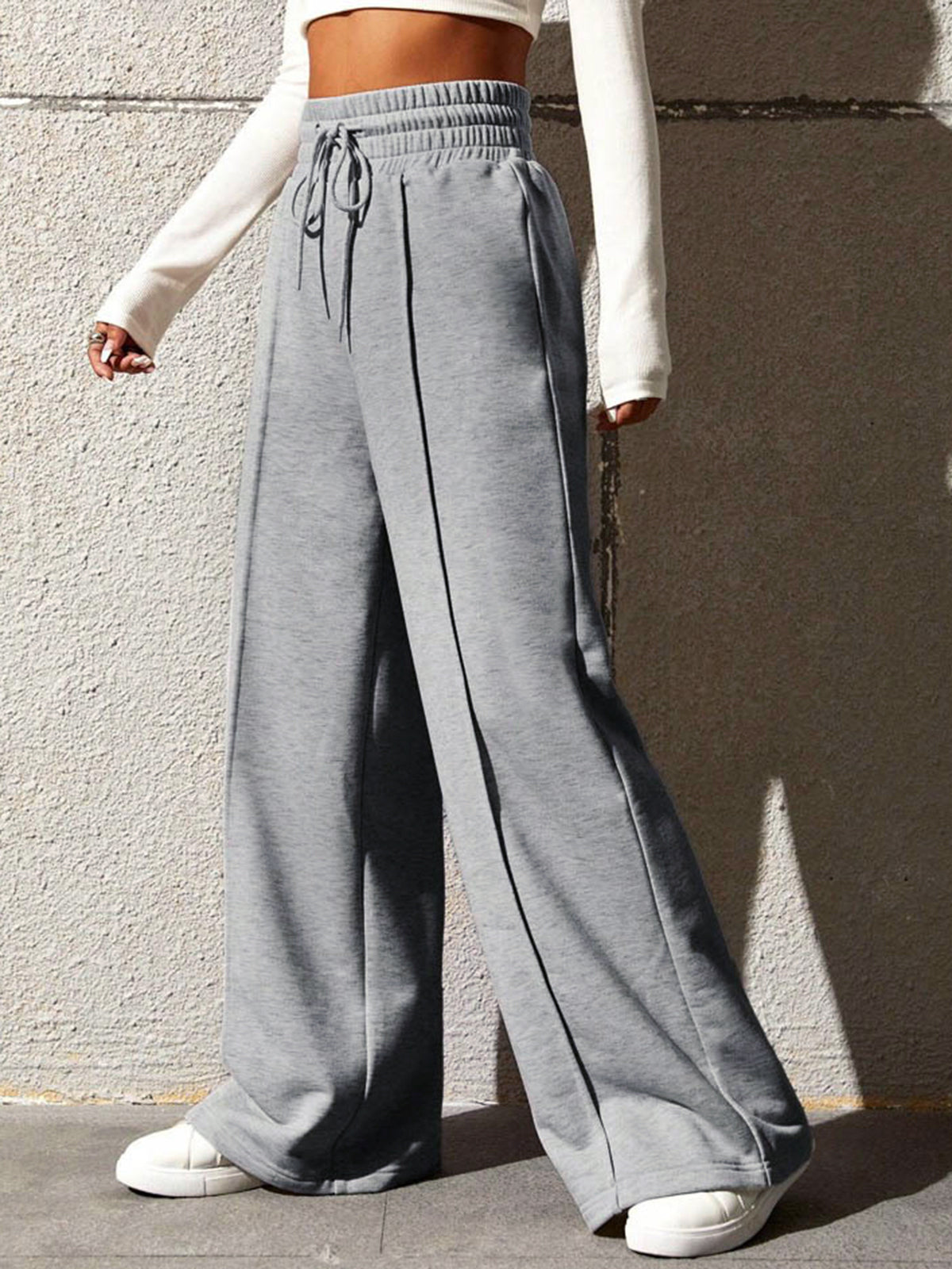 Damen Jogginghose Weit Bein - Bequeme Jogginghosen für Damen 3
