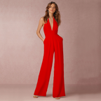 Damen Jumpsuit mit Weiter Hose - Bequemer Stil für Alltag 10