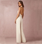 Damen Jumpsuit mit Weiter Hose - Bequemer Stil für Alltag 2