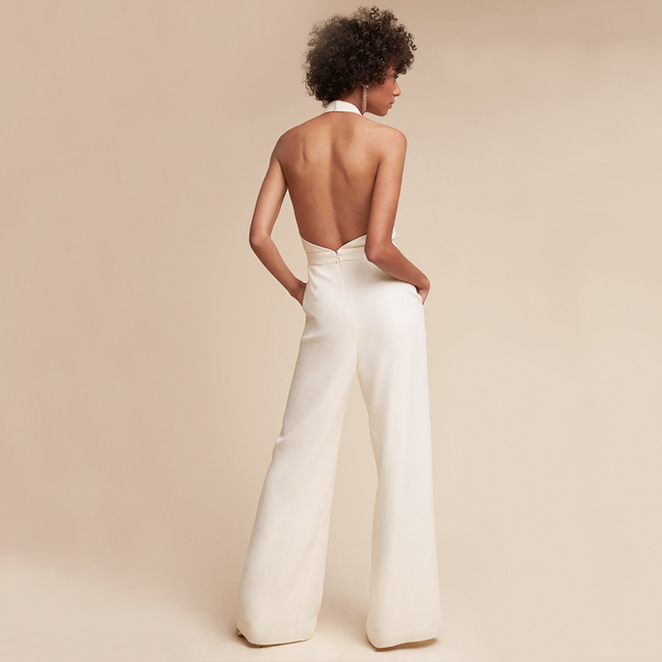 Damen Jumpsuit mit Weiter Hose - Bequemer Stil für Alltag 3