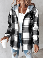 Damen Kariertes Hemd mit Femininer Passform 6
