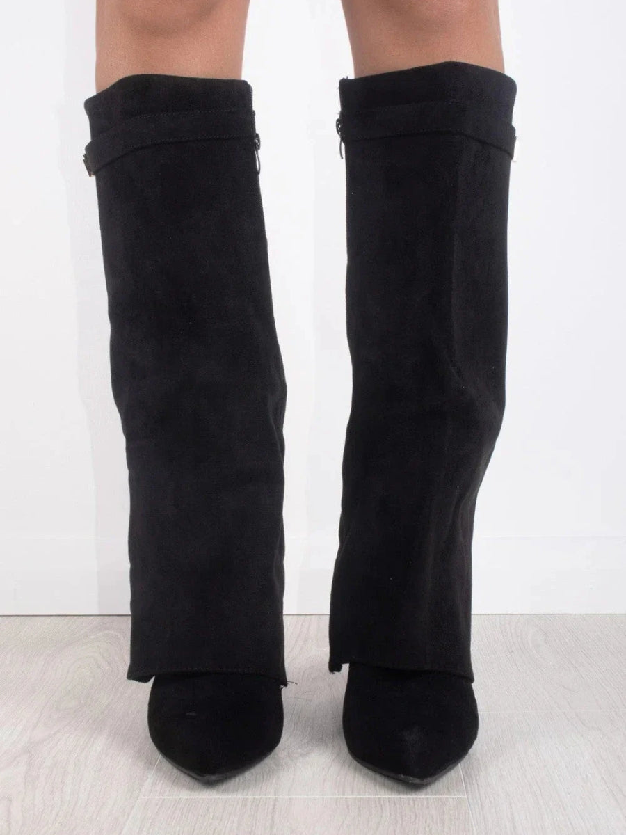 Damen Klassische Hohe Stiefel 2