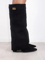 Damen Klassische Hohe Stiefel 4