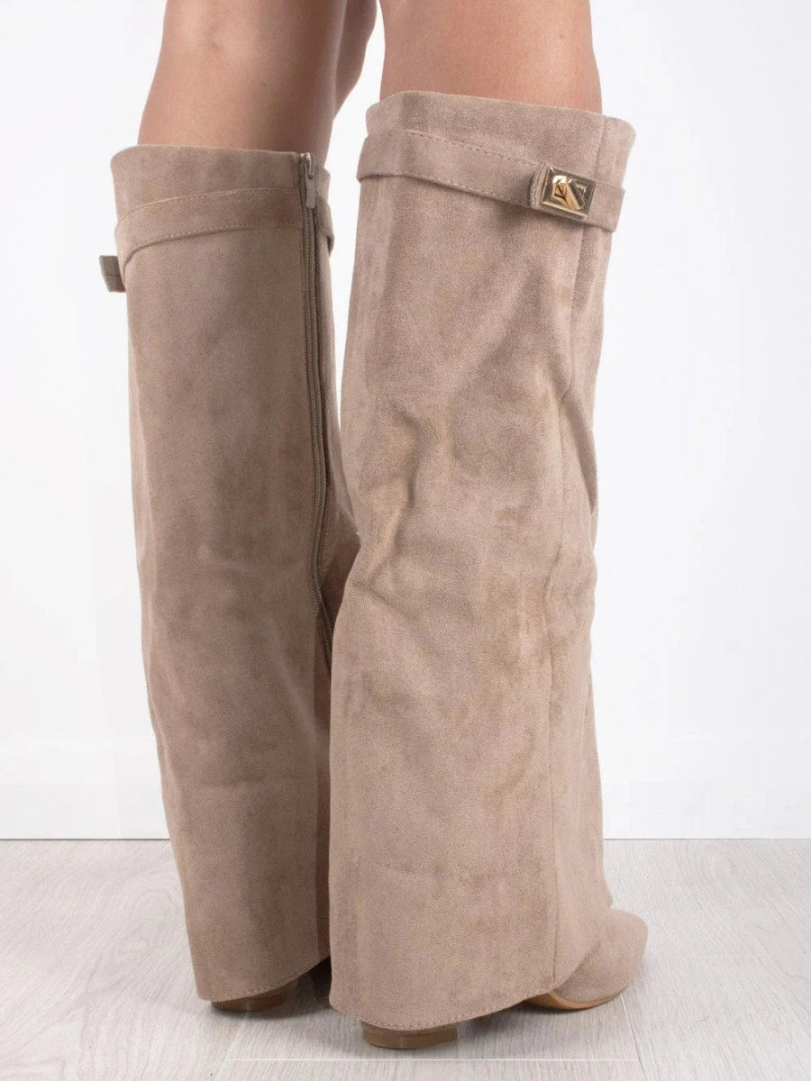 Damen Klassische Hohe Stiefel 6