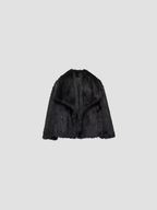 Damen Kunstpelzjacke für kalte Tage - Glamouröse Jacke 3