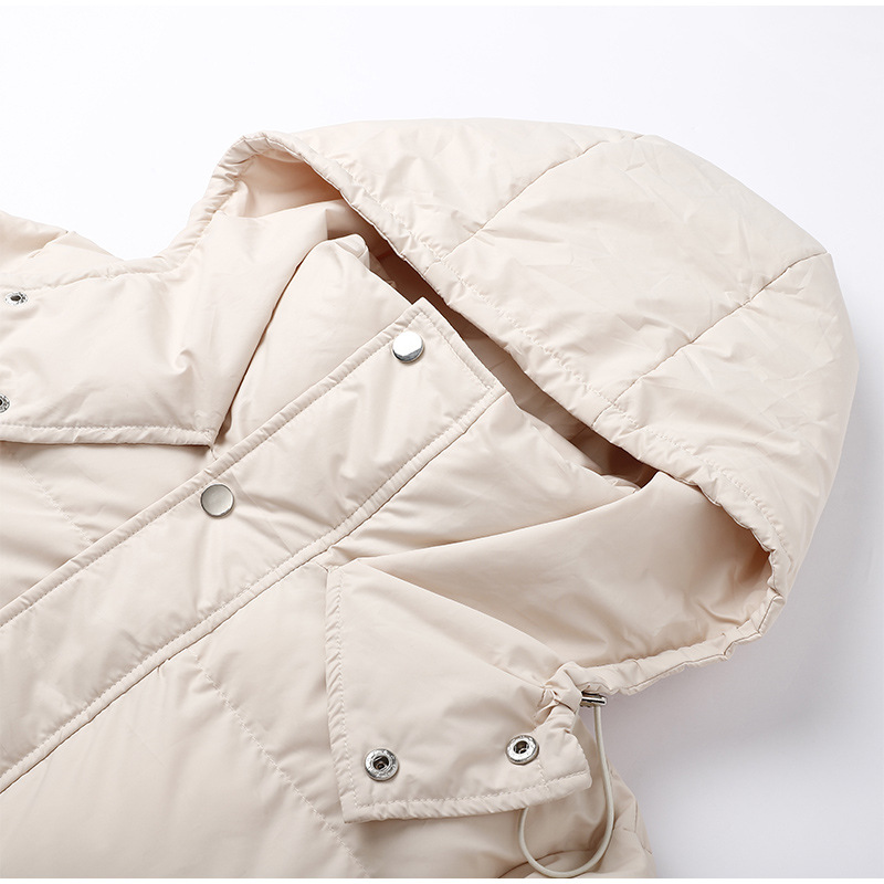 Damen Lange Daunenjacke für Winter 7