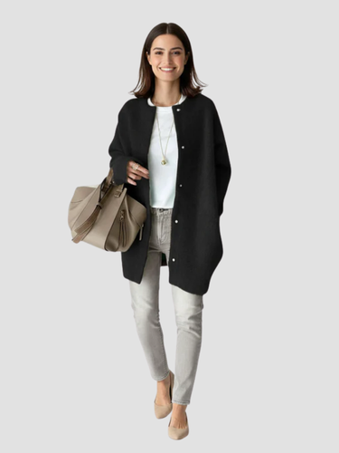 Damen Langer Strickcardigan – Vielseitige Eleganz für jeden Anlass 3