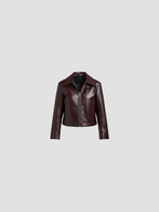 Damen Lederjacke mit modernem Design 1