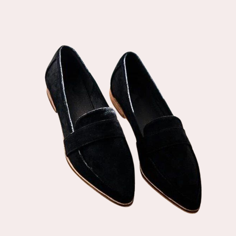 Damen Loafer im Wildleder-Look 0