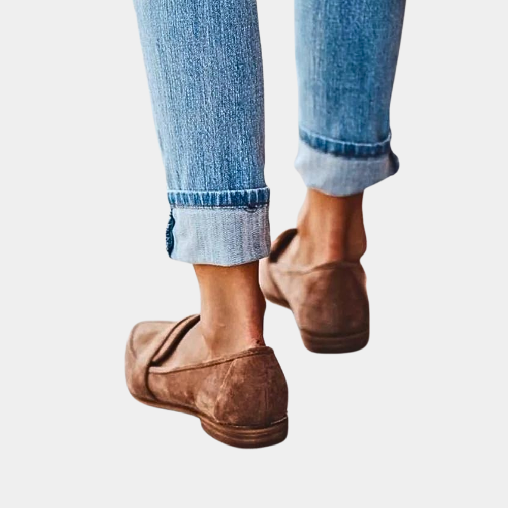 Damen Loafer im Wildleder-Look 6