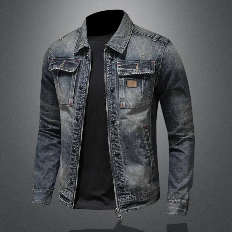 Damen Retro Jeansjacke - Vintage Stil für Jedes Outfit 0