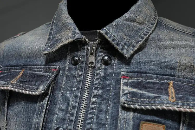 Damen Retro Jeansjacke - Vintage Stil für Jedes Outfit 3
