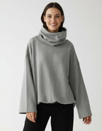 Damen Rollkragenpullover mit entspannter Silhouette 3