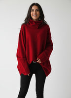 Damen Rollkragenpullover mit entspannter Silhouette 6