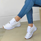 Damen Sportliche Turnschuhe mit Bequemer Dämpfung 2