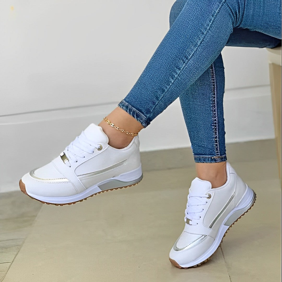 Damen Sportliche Turnschuhe mit Bequemer Dämpfung 2