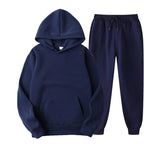 Damen Sportset mit Hoodie und Hose für Freizeit und Training 0