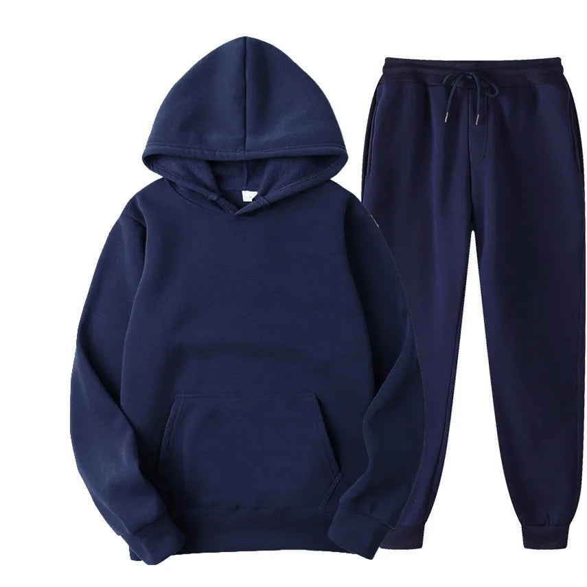 Damen Sportset mit Hoodie und Hose für Freizeit und Training 0