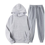 Damen Sportset mit Hoodie und Hose für Freizeit und Training 1