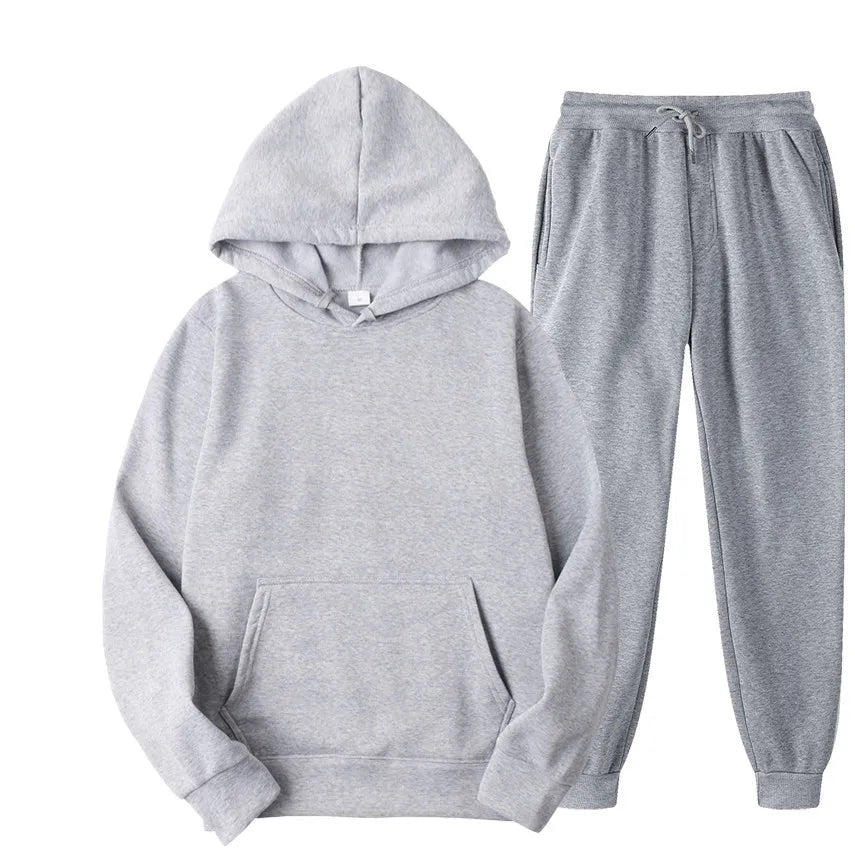 Damen Sportset mit Hoodie und Hose für Freizeit und Training 1